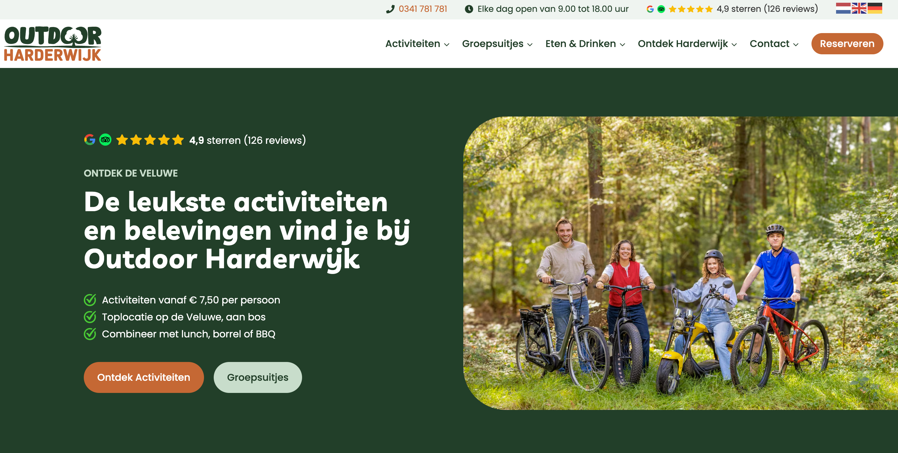 Homepage Outdoor Harderwijk