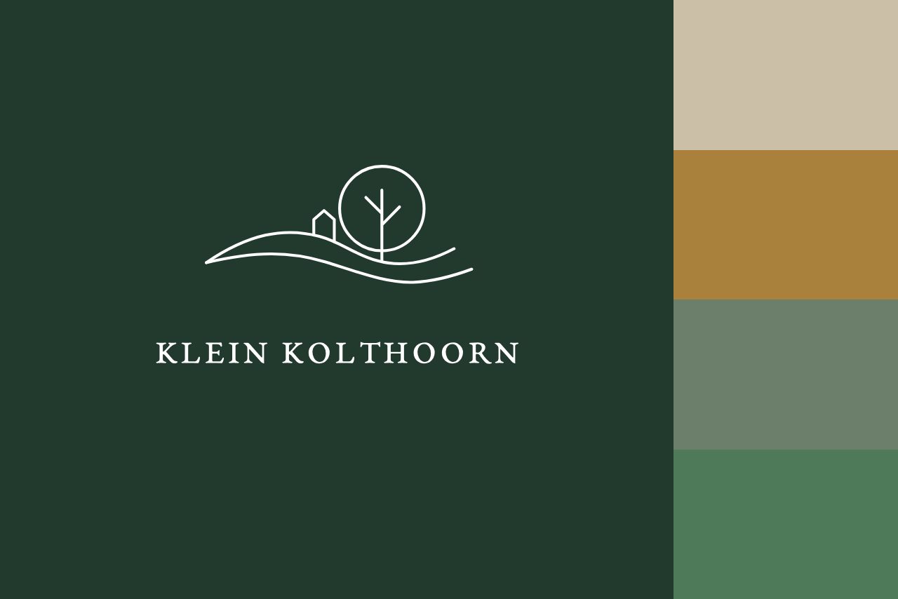 Klein Kolthoorn logo varianten